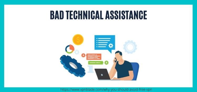 poor technical support