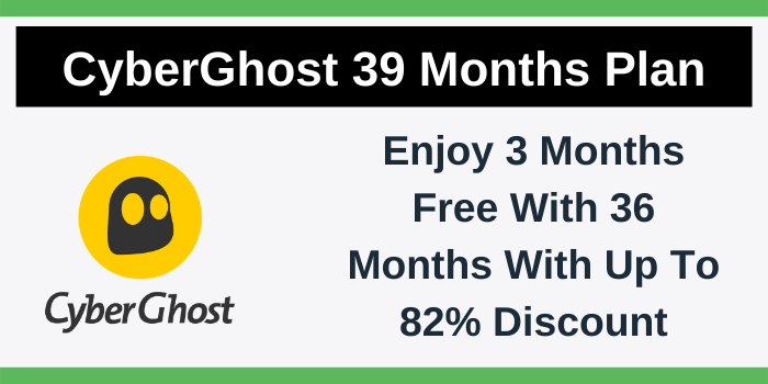 CyberGhost 39 Months Plan