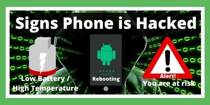 Signs Phone is Hacked