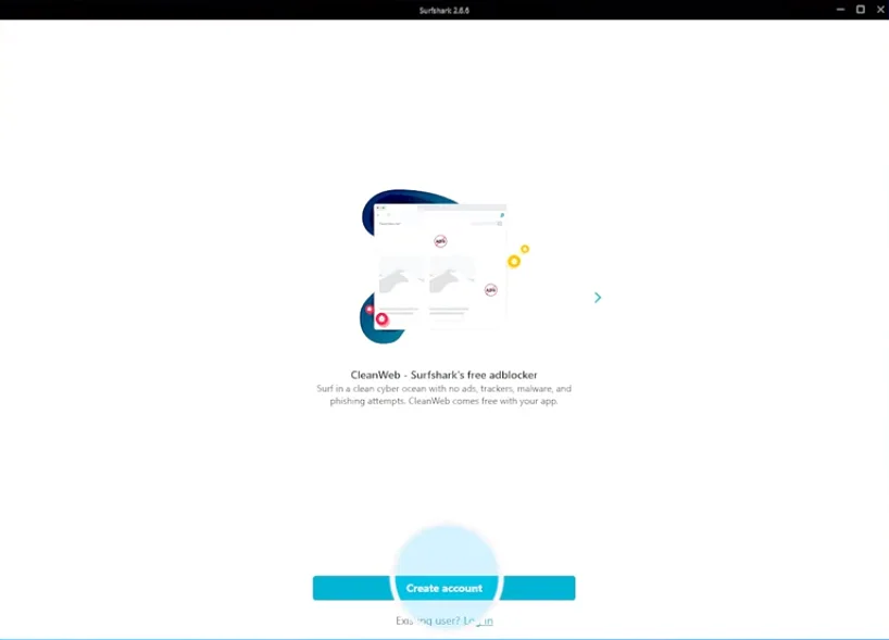 create account with surfsahrk