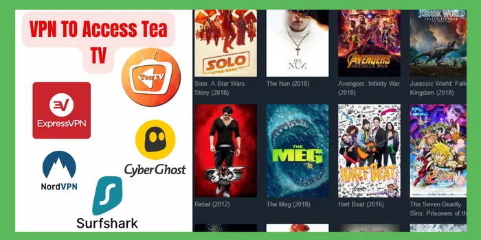 VPN TO Access Tea TV