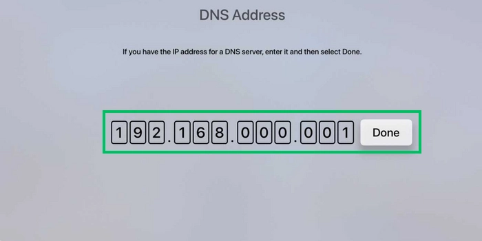 Add IP Address Of DNS Server