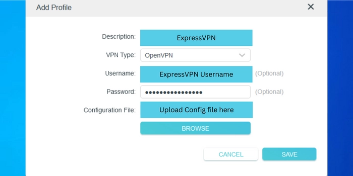 Setup ExpressVPN On TP Link