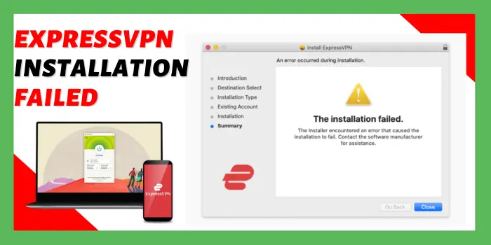 ExpressVPN Installation Failed