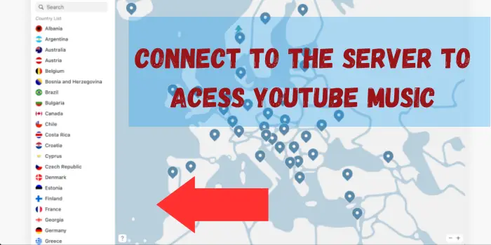 connect to server.