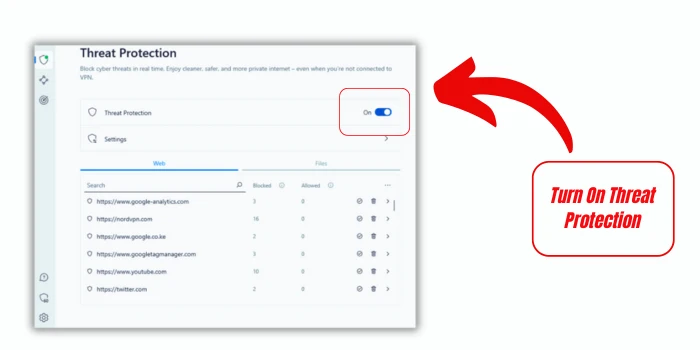 Enable Threat Protection