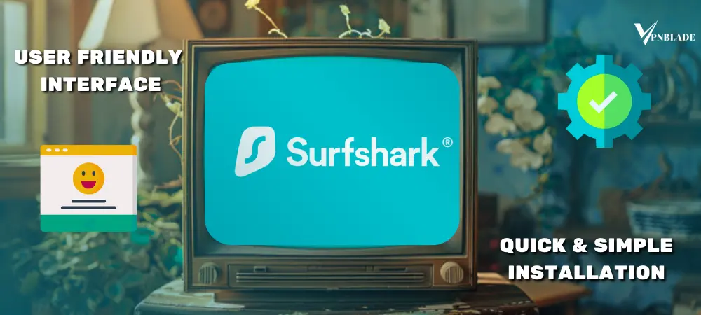 Surfshark is best VPN for download Android TV