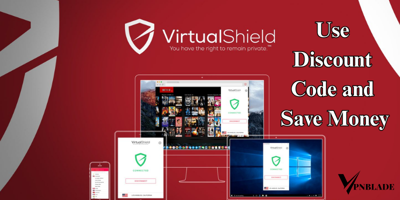 We use discount code of virtualshield