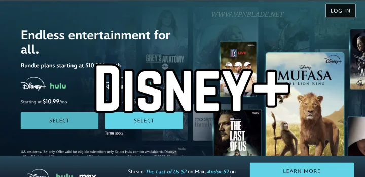 Disney+ is legal website for streaming